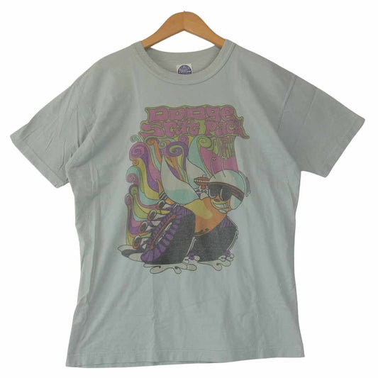 TOY'S McCOY トイズマッコイ McHILL マックヒル DODGE SCAT PACK CLUB ダッジ スキャット パック プリント Tシャツ グレー系 L【中古】