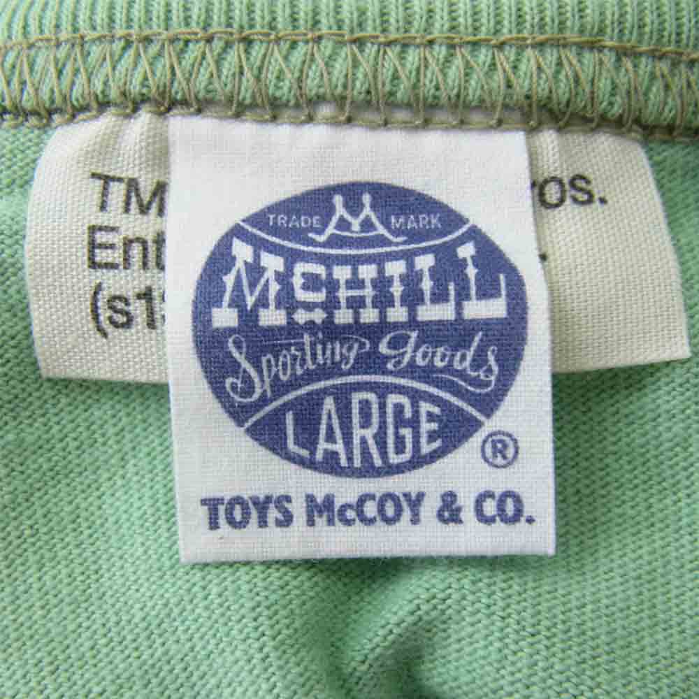 TOY'S McCOY トイズマッコイ McHILL マックヒル × Road Runner ロードランナー プリント Tシャツ グリーン グリーン系 L【中古】