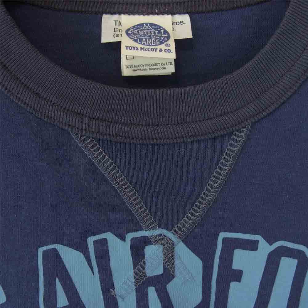 TOY'S McCOY トイズマッコイ McHILL マックヒル × Tweety Bird トゥイーティー プリント Tシャツ ネイビー系 L【中古】