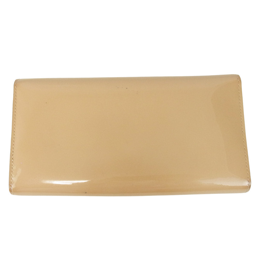 LOUIS VUITTON ルイ・ヴィトン M61318 ポルトフォイユ ルイーズ デュンヌ ロゴ 長財布 ベージュ系【中古】