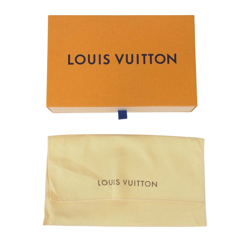 LOUIS VUITTON ルイ・ヴィトン M61318 ポルトフォイユ ルイーズ デュンヌ ロゴ 長財布 ベージュ系【中古】