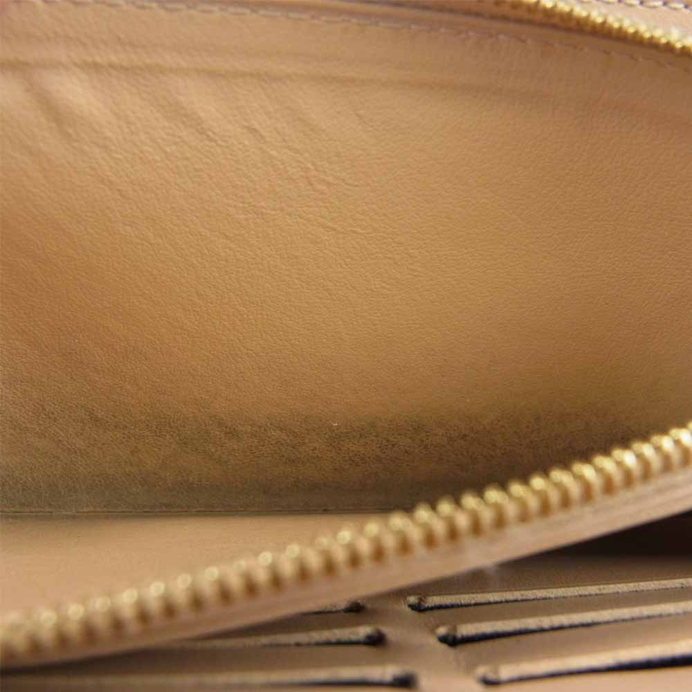 LOUIS VUITTON ルイ・ヴィトン M61318 ポルトフォイユ ルイーズ デュンヌ ロゴ 長財布 ベージュ系【中古】