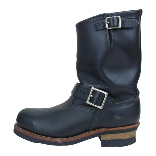 RED WING レッドウィング 2268 PT91 エンジニア ブーツ ブラック系 US 8【中古】