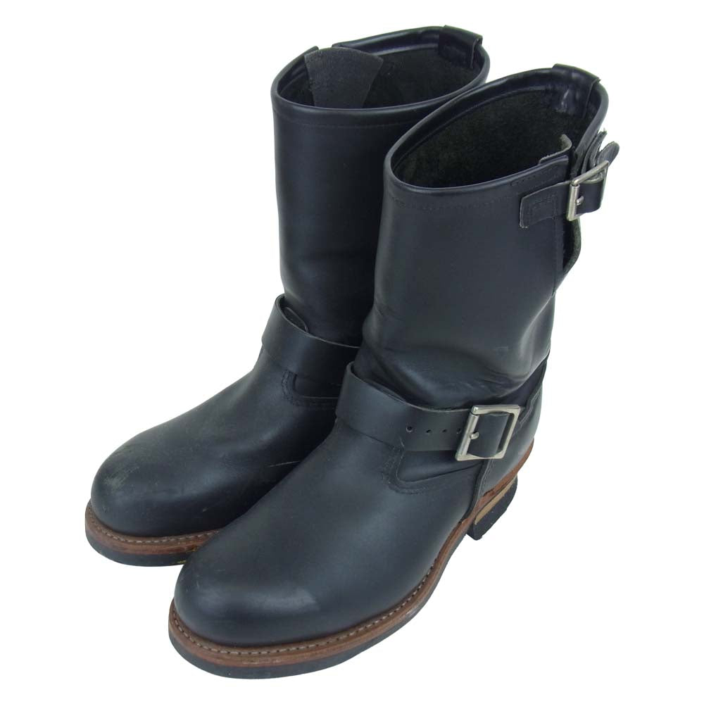 RED WING レッドウィング 2268 PT91 エンジニア ブーツ ブラック系 US 8【中古】