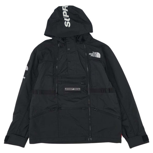 Supreme シュプリーム 16SS ×THE NORTH FACE ノースフェイス Steep Tech Hooded Jacket スティープ テック フーデッド ジャケット マウンテン パーカー ブラック系 M【中古】