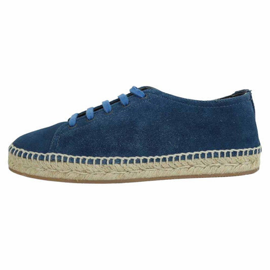 BOTTEGAVENETA ボッテガヴェネタ スエード エスパドリーユ ブルー系 39【中古】
