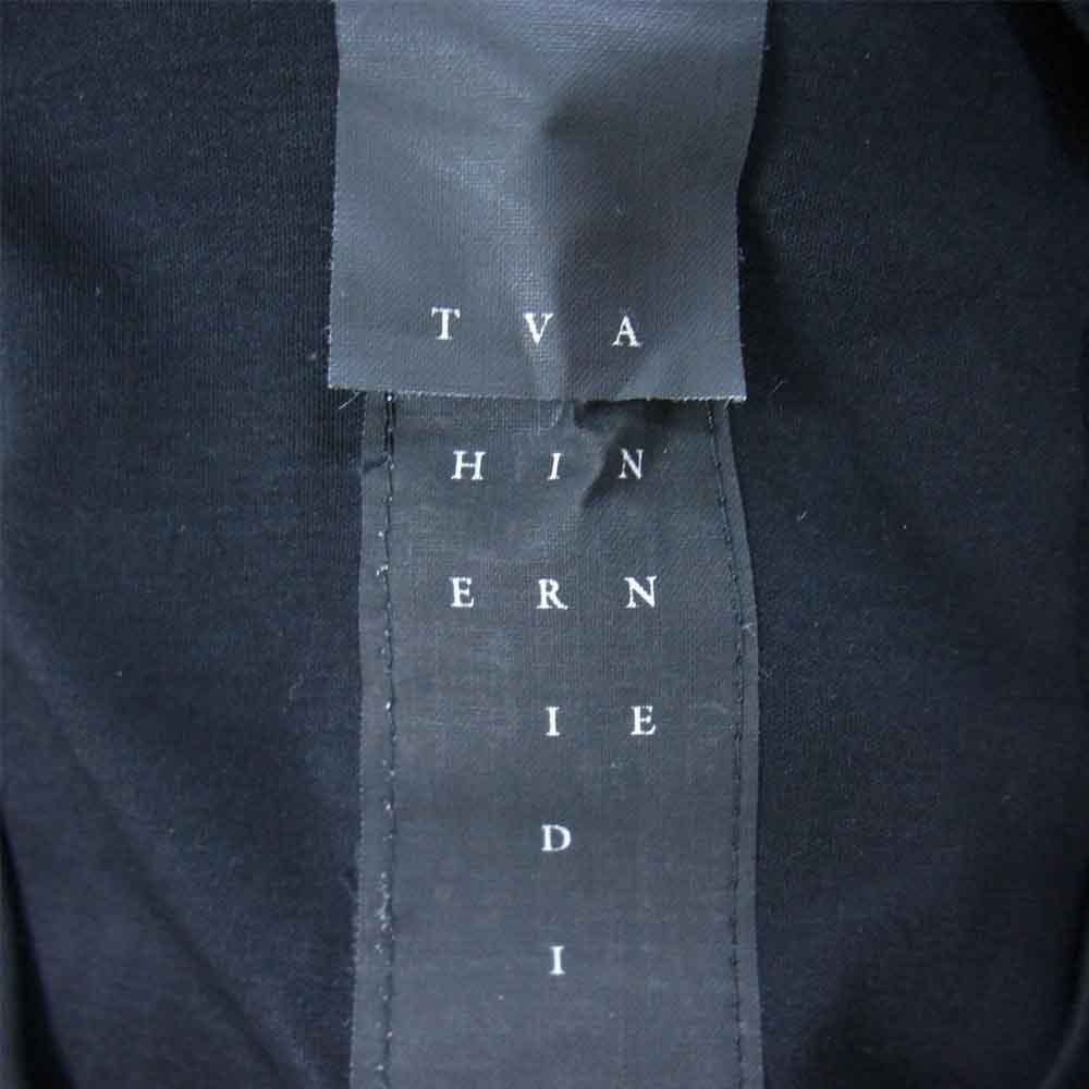THE VIRIDI-ANNE ザ ヴィリジアン VI-3350-01 Cotton Smooth Long Sleeves T-Shirt ハイゲージスムース カットソー ブラック系 4【新古品】【未使用】【中古】