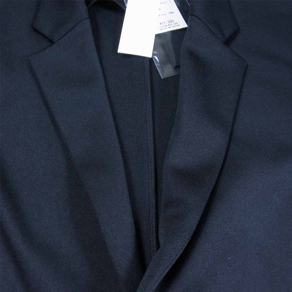 Yohji Yamamoto ヨウジヤマモト S'YTE 21SS UT-J46-901-1 Pe/Smooth Jersey Tailored New Normal Jacket スムースジャージー テーラード ジャケット ブラック系 4【新古品】【未使用】【中古】