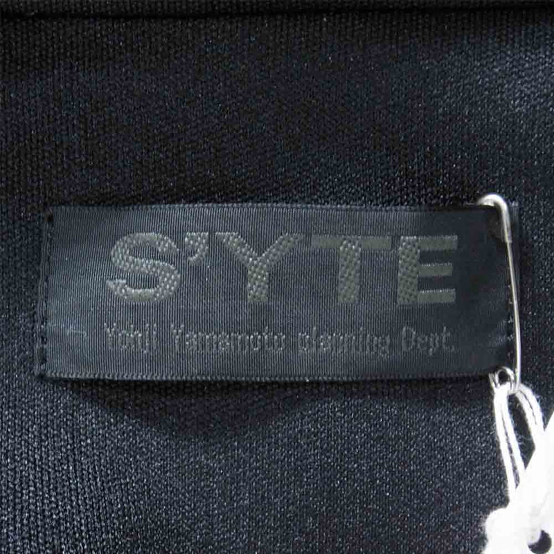 Yohji Yamamoto ヨウジヤマモト S'YTE 21SS UT-J46-901-1 Pe/Smooth Jersey Tailored New Normal Jacket スムースジャージー テーラード ジャケット ブラック系 4【新古品】【未使用】【中古】