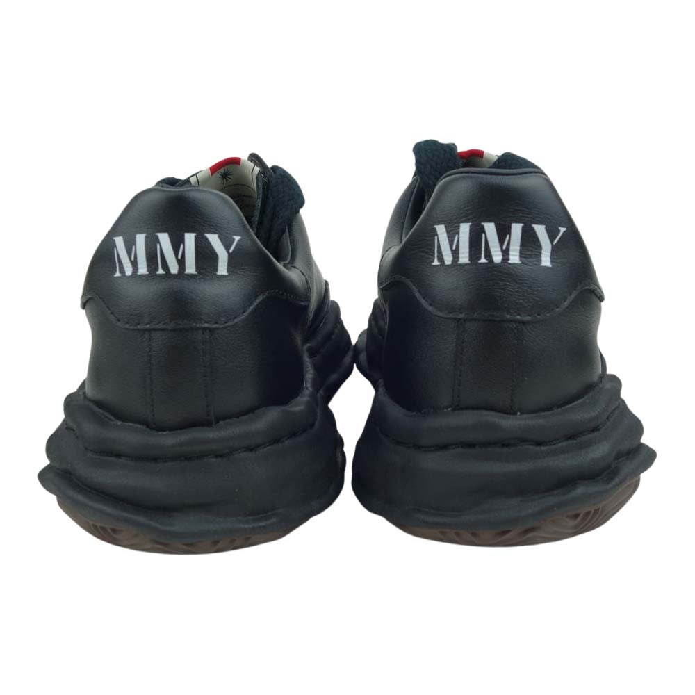 メゾンミハラヤスヒロ 21SS A06FW702 オリジナルソール ローカット レザー スニーカー ブラック系 43【新古品】【未使用】【中古】