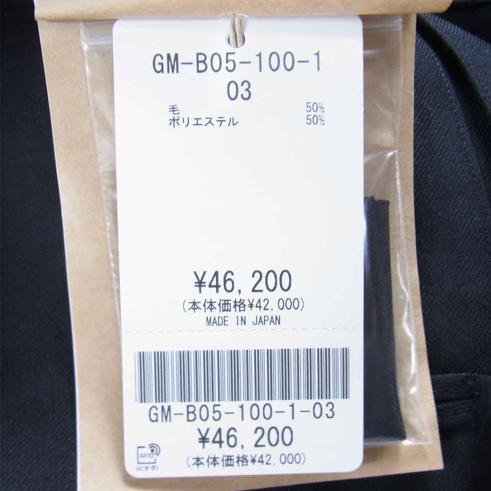 Yohji Yamamoto ヨウジヤマモト GroundY GM-B05-100 T/W Gabardine Long China Shirt ロング チャイナ シャツ コート ブラック系 3【新古品】【未使用】【中古】