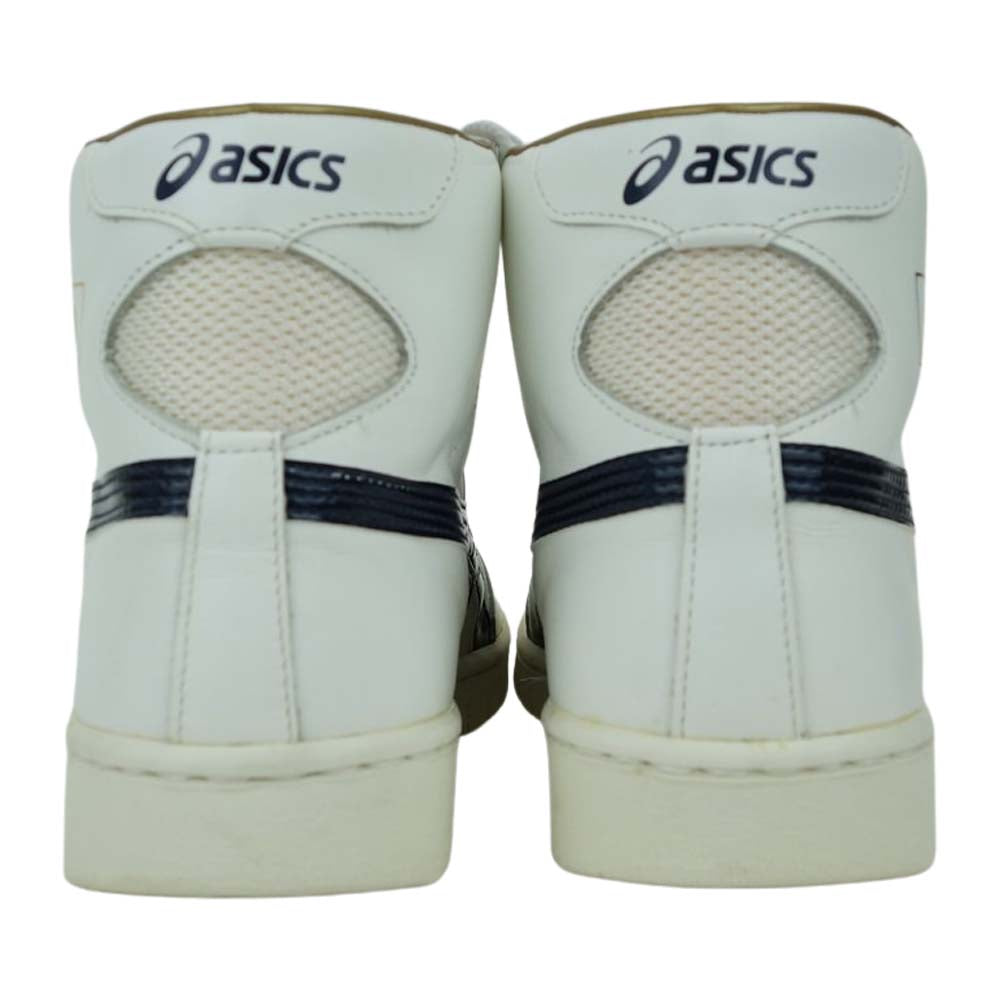 asics アシックス TBF707 旧ロゴ ファブレ ジャパン スニーカー ホワイト系 27cm【中古】