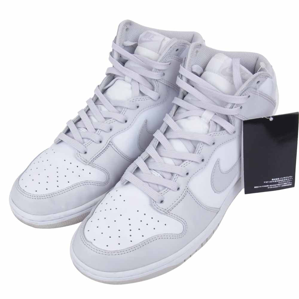NIKE ナイキ DD1399-100 DUNK HIGH RETRO ダンク ハイ レトロ Vast Grey ホワイト系 28cm【中古】