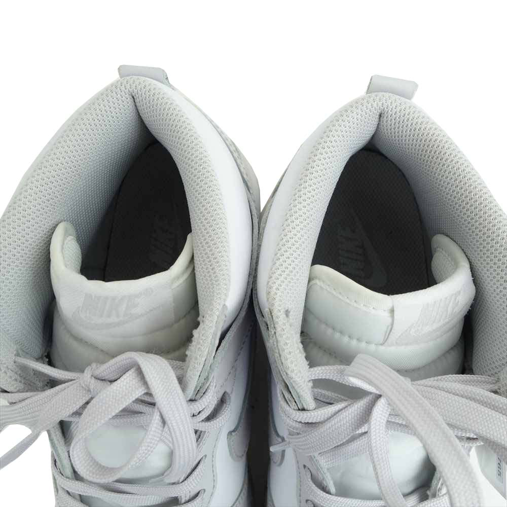 NIKE ナイキ DD1399-100 DUNK HIGH RETRO ダンク ハイ レトロ Vast Grey ホワイト系 28cm【中古】