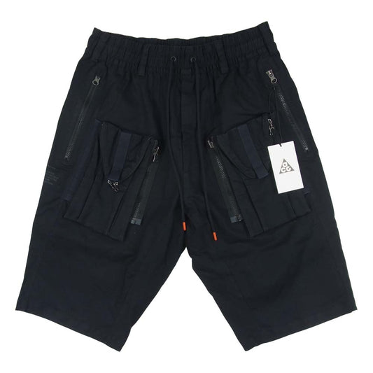 NIKE ナイキ 923949-010 eag Lab ACG  DEPLOY CARGO SHORT LEG SLEEVE SET カーゴ ショート パンツ ダークネイビー系 S【新古品】【未使用】【中古】