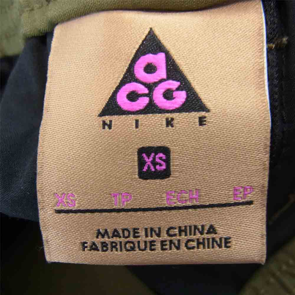 NIKE ナイキ aq3524-395 Lab ACG Cargo Pants Olive ラボ エーシージー カーゴ オリーブ パンツ   カーキ系 XS【新古品】【未使用】【中古】
