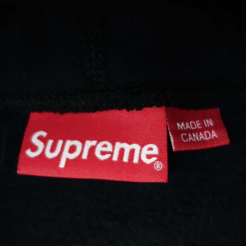 Supreme シュプリーム 21SS KAWS Chalk Logo Hooded Sweatshirt カウズ チョーク ロゴ プルオーバー パーカー ブラック系 L【極上美品】【中古】