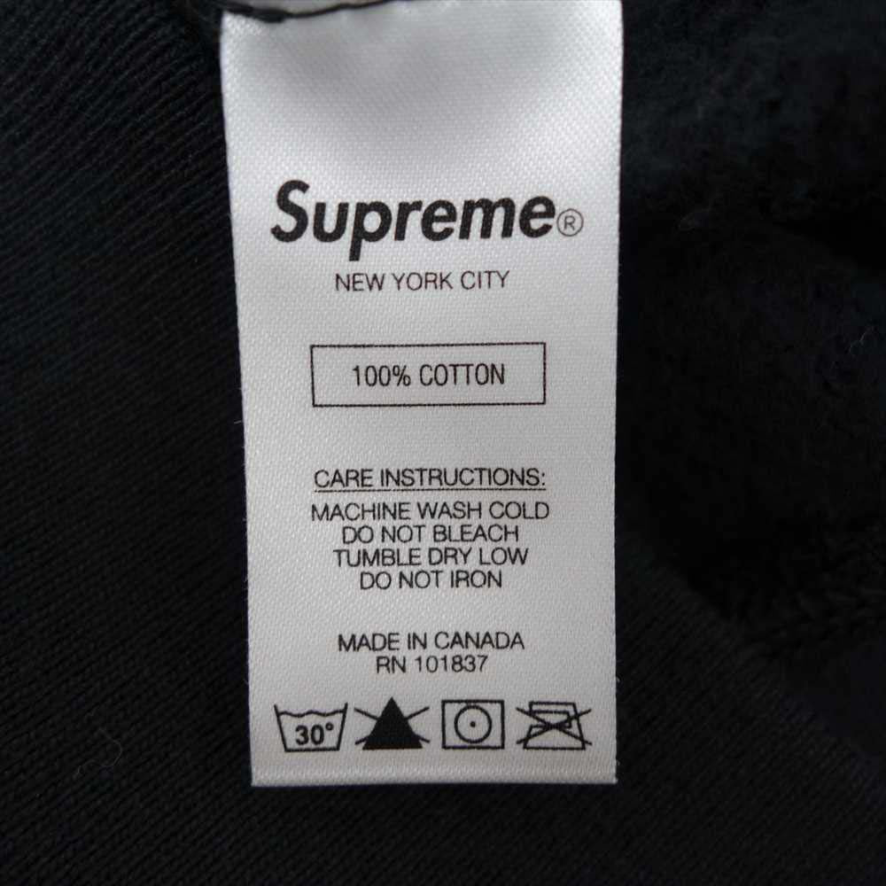 Supreme シュプリーム 21SS KAWS Chalk Logo Hooded Sweatshirt カウズ チョーク ロゴ プルオーバー パーカー ブラック系 L【極上美品】【中古】