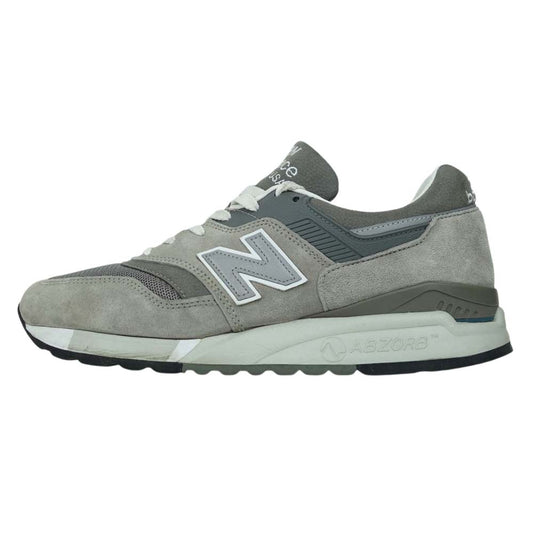 NEW BALANCE ニューバランス M9975GR USA製 M9975 ローカット スニーカー グレー系 28cm【中古】