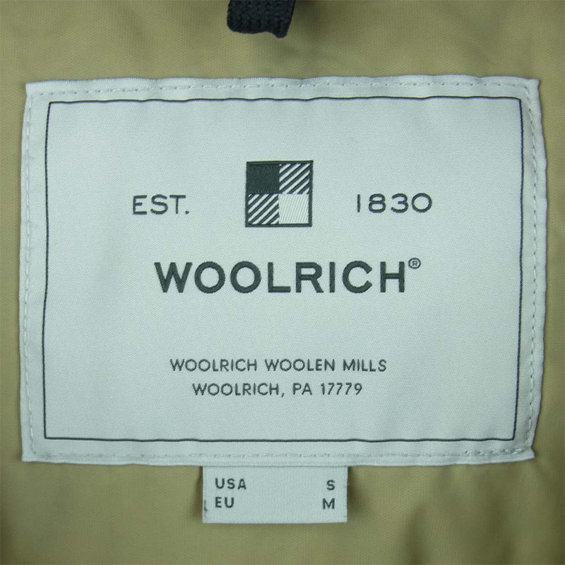 WOOLRICH ウールリッチ WOCPS2919 ARCTIC PARKA アークティック パーカ ダウン ジャケット ブラック系 USA S【中古】