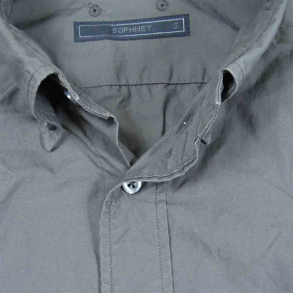 SOPHNET. ソフネット 210008 SCORPION BASIC B.D SHIRT ボタンダウン シャツ チャコール系 S【中古】