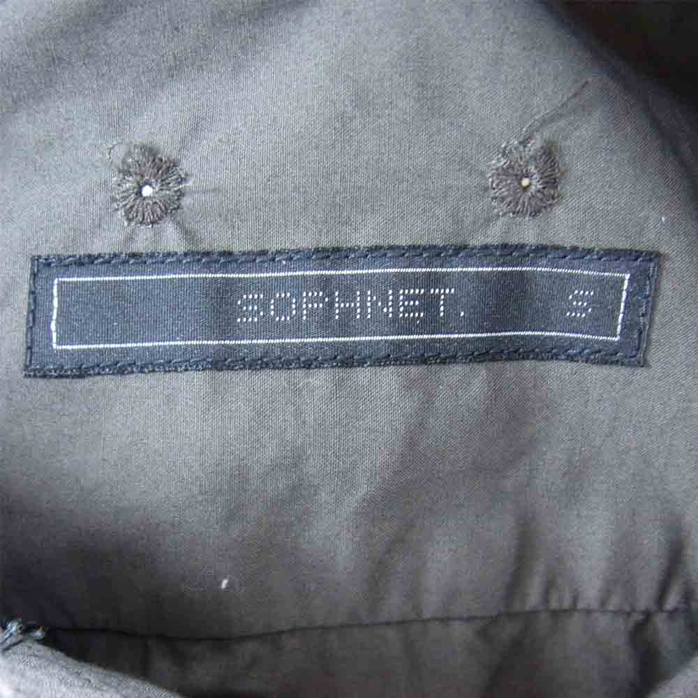 SOPHNET. ソフネット 210008 SCORPION BASIC B.D SHIRT ボタンダウン シャツ チャコール系 S【中古】