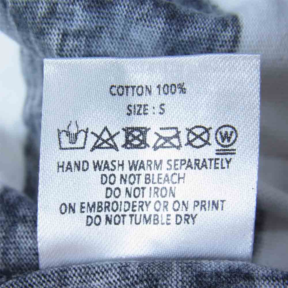 GOD SELECTION XXX ゴッドセレクション FRAGMENT ボーダー Tシャツ 半袖 コットン 白黒系 S【美品】【中古】