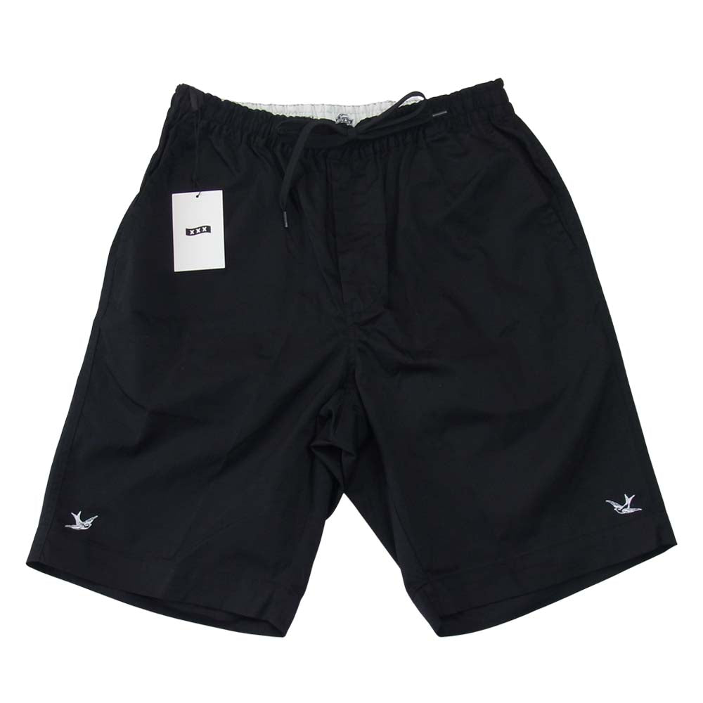 GOD SELECTION XXX ゴッドセレクション GX-S21-DSP-03 Dickies ディッキーズ ワーク ショーツ ブラック系 S【新古品】【未使用】【中古】