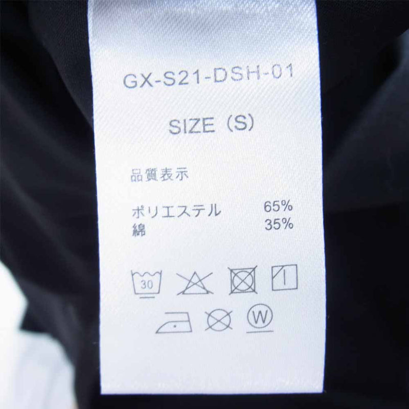 GOD SELECTION XXX ゴッドセレクション Dickies ディッキーズ 半袖 ワーク シャツ ブラック系 S【新古品】【未使用】【中古】