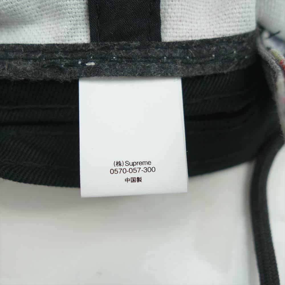 Supreme シュプリーム ２１SS LABELS 6 PANEL キャップ マルチカラー系【美品】【中古】