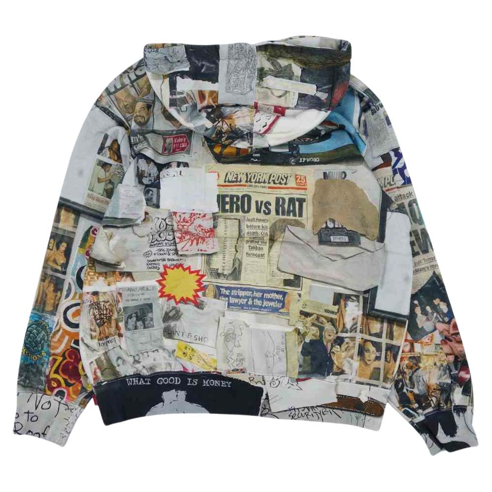 Supreme シュプリーム 21SS Dash s wall Hooded Sweatshirt マルチカラー系 S【新古品】【未使用】【中古】
