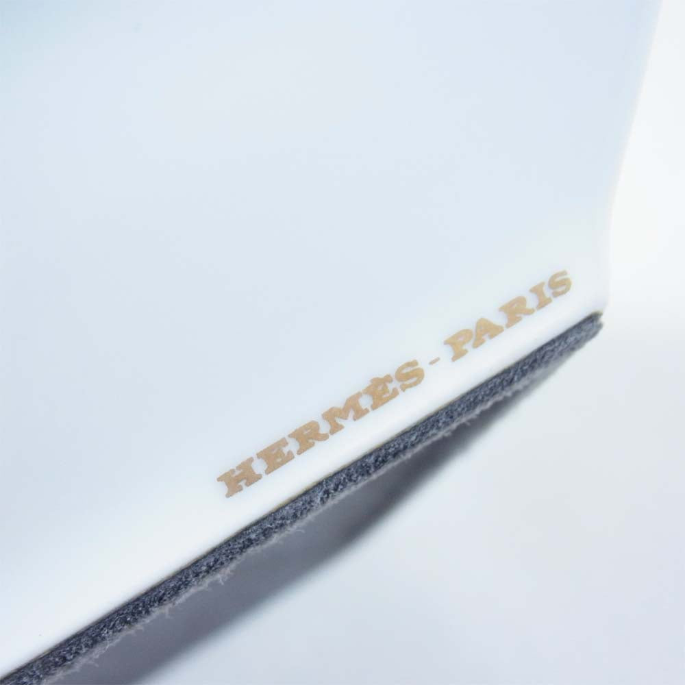 HERMES エルメス アフリカ アッシュトレイ 灰皿 アニマル柄 グリーン系【極上美品】【中古】