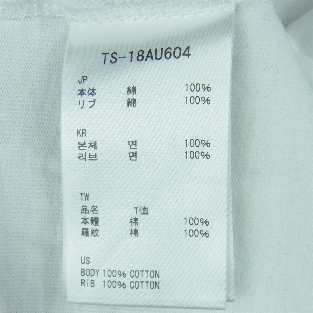 snowpeak スノーピーク TS-18AU604 60th Logo Tshirt 4 60周年記念ロゴ 半袖 Tシャツ ホワイト系 S【中古】