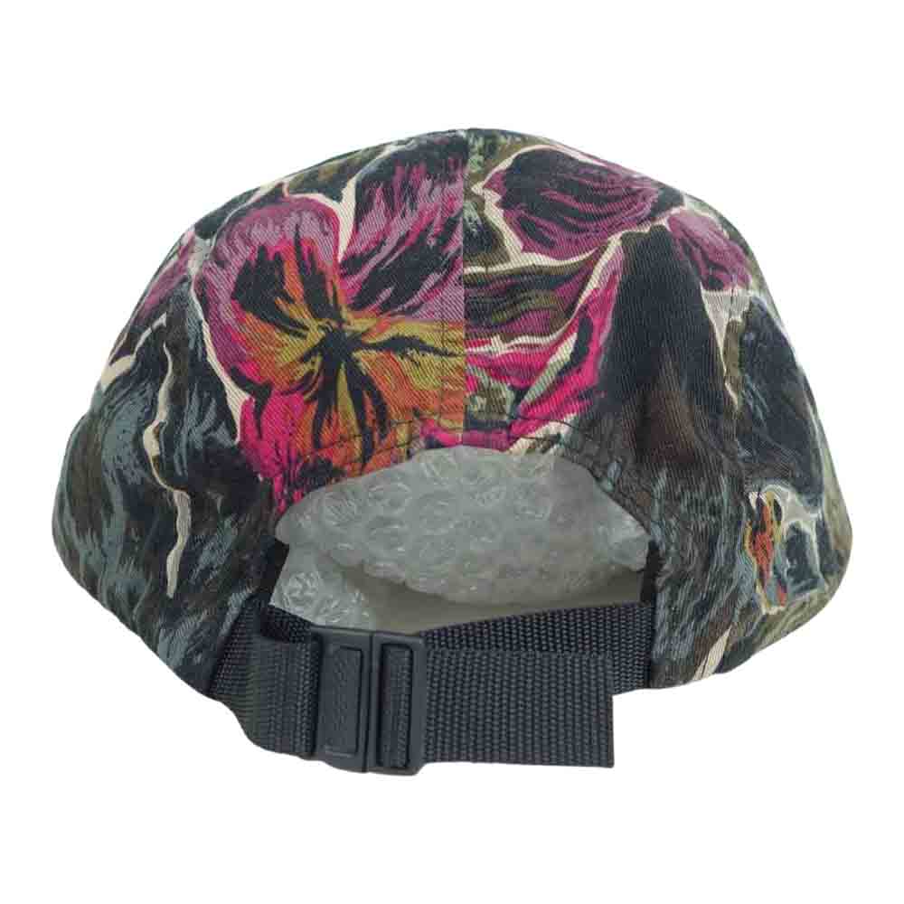 Supreme シュプリーム 17AW  Painted Floral Camp Cap マルチカラー系【美品】【中古】