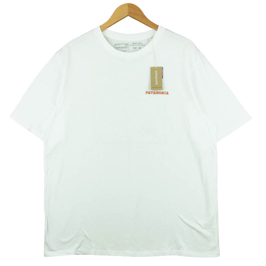 patagonia パタゴニア 21SS 38537 SUMMIT ROAD ORGANIC T-SHIRT 半袖 Tシャツ ホワイト系 L【新古品】【未使用】【中古】
