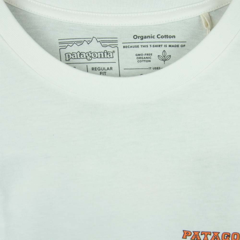 patagonia パタゴニア 21SS 38537 SUMMIT ROAD ORGANIC T-SHIRT 半袖 Tシャツ ホワイト系 L【新古品】【未使用】【中古】