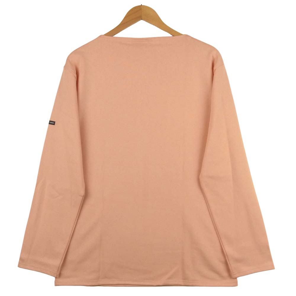SAINT JAMES セントジェームス OUESSANT R A ウエッソン 長袖 カットソー ピンク系 6【新古品】【未使用】【中古】