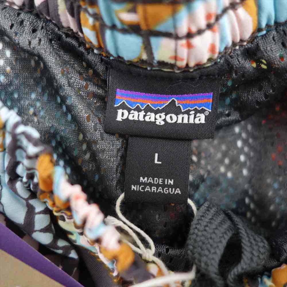 patagonia パタゴニア 21SS 57021 Baggies Shorts 5 バギーズ ショーツ 5インチ GALAPAGOS ARCHIPELAGOS FIN BLUE マルチカラー系 L【新古品】【未使用】【中古】
