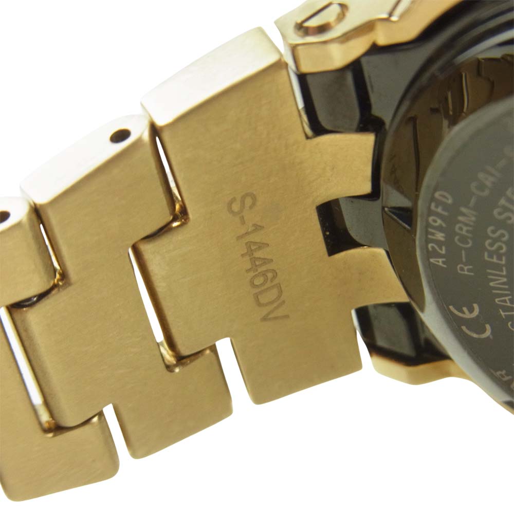 G-SHOCK ジーショック GMW-B5000GD-9JF フルメタル タフソーラー デジタル スクエア Bluetooth 腕時計 ゴールド系【美品】【中古】