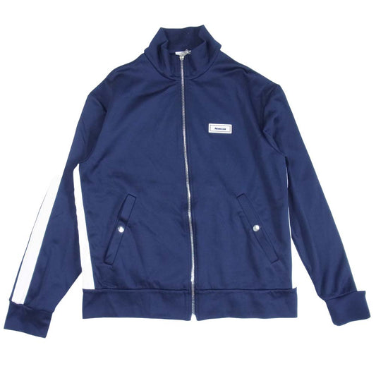 MONCLER モンクレール MAGLIA CARDIGAN サイドライン ジャージー トラックジャケット ネイビー系 XL【中古】
