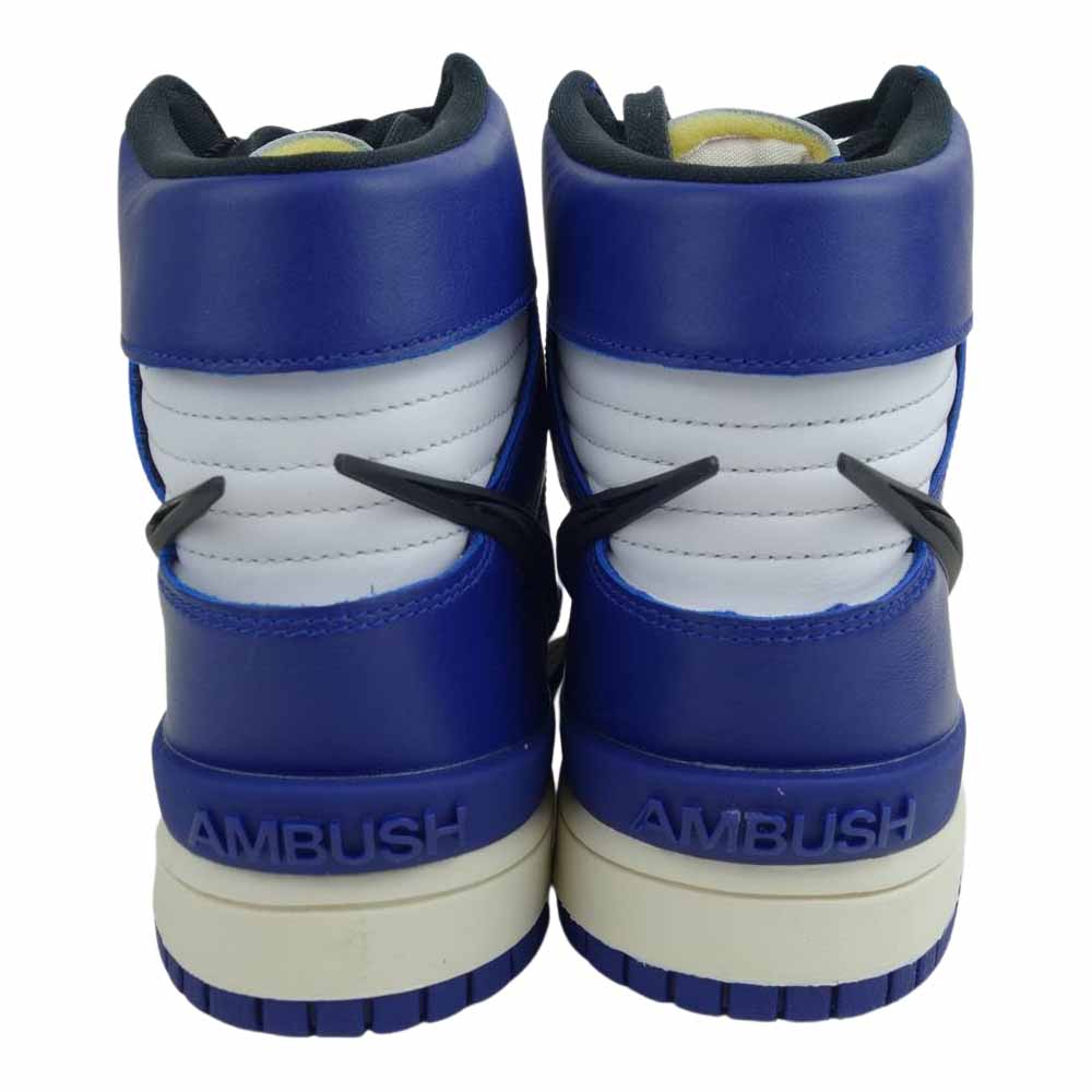 NIKE ナイキ CU7544-400 × AMBUSH DUNK HIGH DEEP ROYAL アンブッシュ ダンク ハイ ディープ ロイヤル スニーカー ブルー系 29cm【極上美品】【中古】