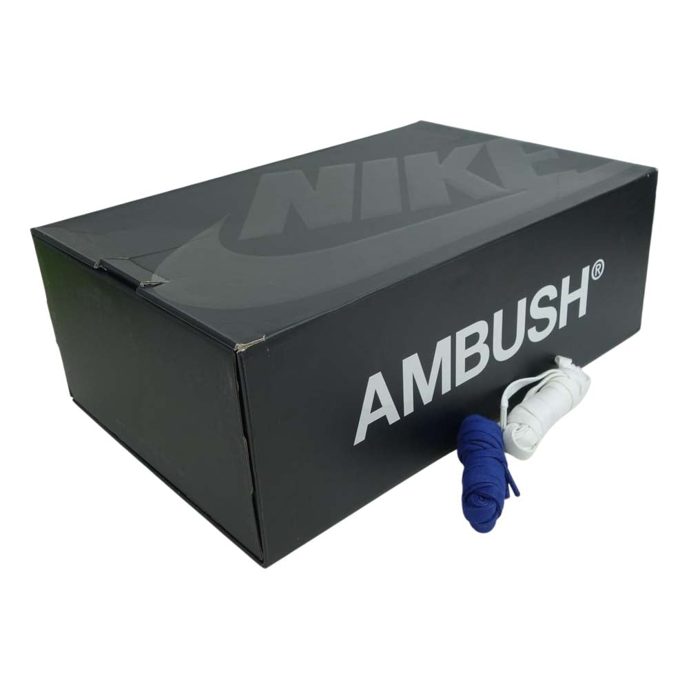 NIKE ナイキ CU7544-400 × AMBUSH DUNK HIGH DEEP ROYAL アンブッシュ ダンク ハイ ディープ ロイヤル スニーカー ブルー系 29cm【極上美品】【中古】