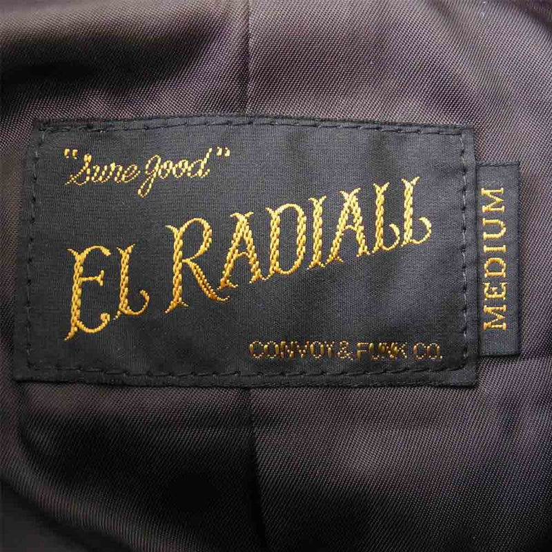 RADIALL ラディアル RAD-11AW-JKT009 WOOL COAT ウール コート ブラウン系 M【中古】