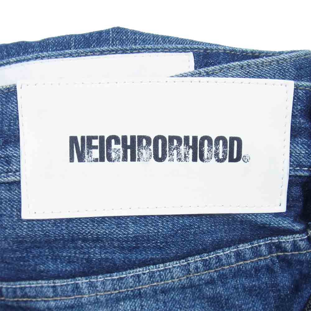 NEIGHBORHOOD ネイバーフッド 21SS 211xbnh-ptm05 211xbnh-ptm05 デニム 日本製 インディゴブルー系 M【中古】