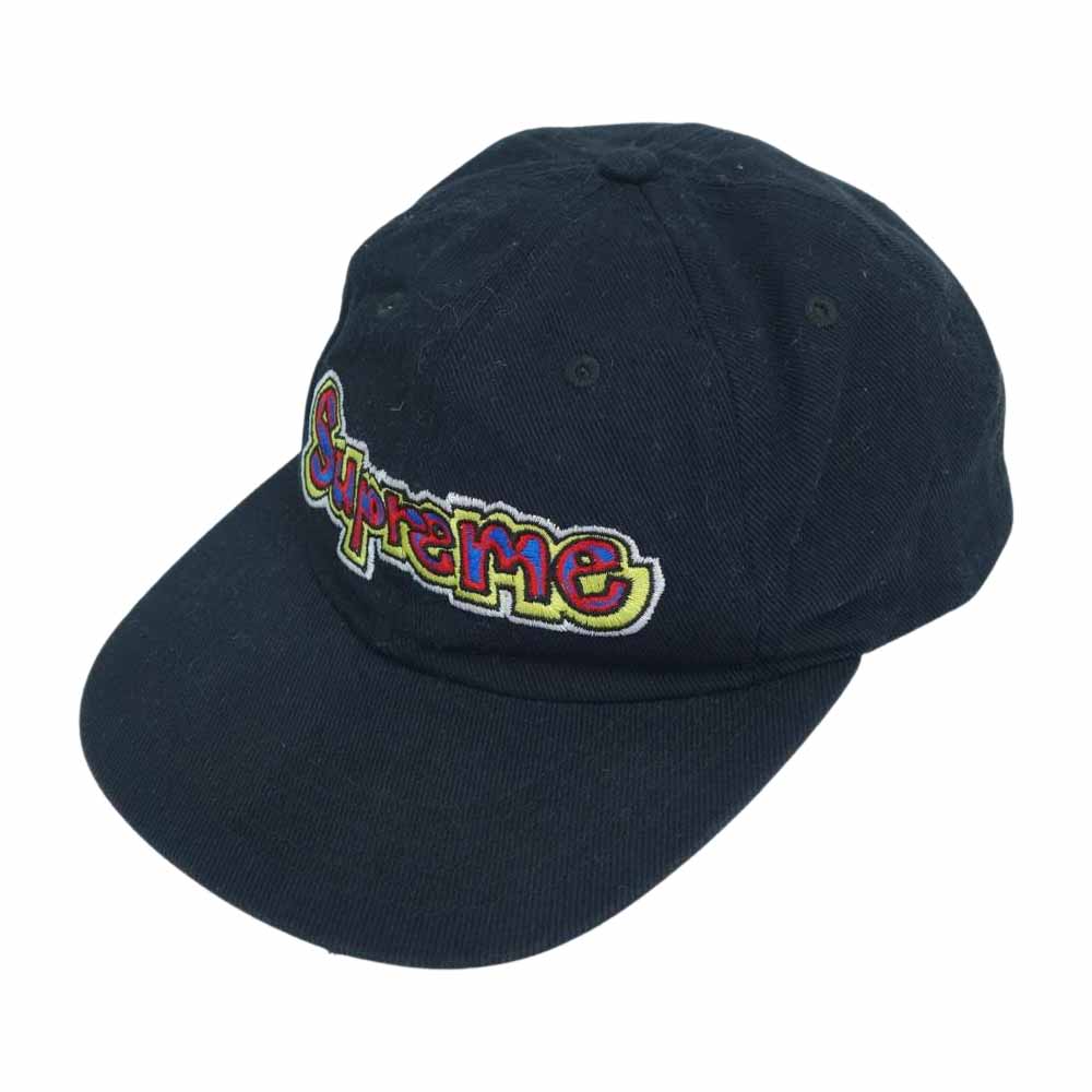 Supreme シュプリーム 18SS gonz logo cap ストラップバック キャップ ブラック系【中古】