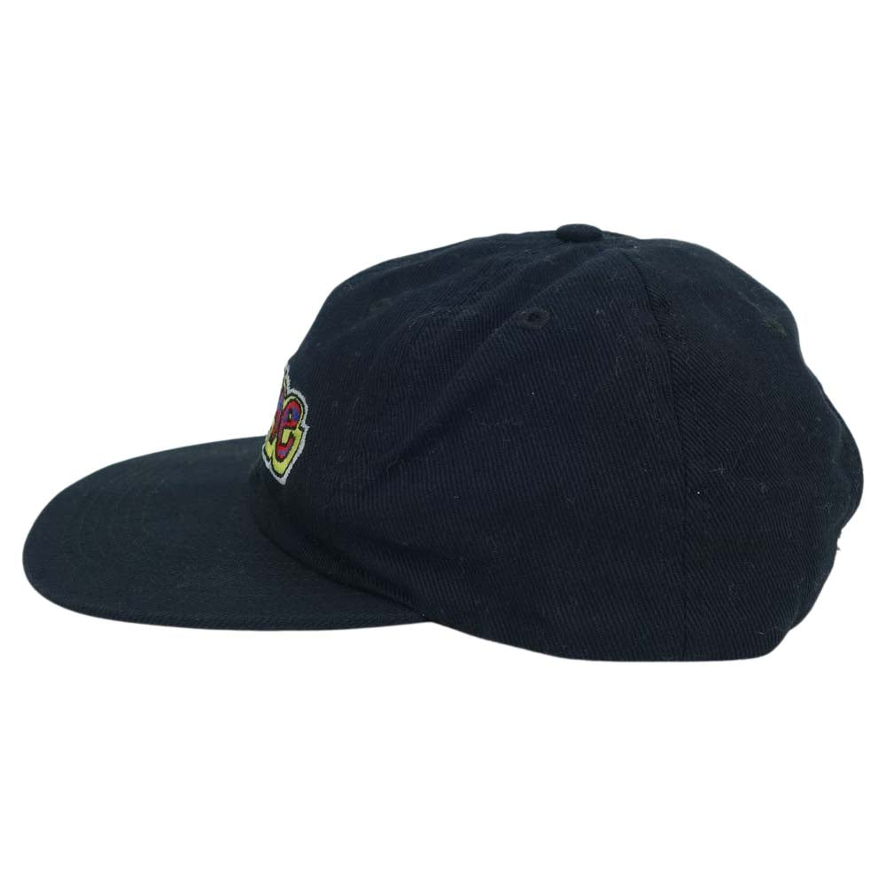 Supreme シュプリーム 18SS gonz logo cap ストラップバック キャップ ブラック系【中古】