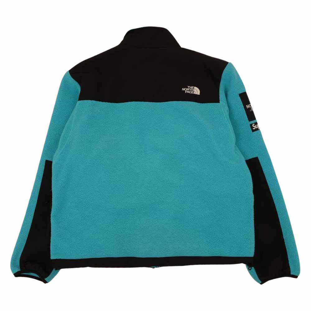 Supreme シュプリーム 19SS × THE NORTH FACE ノースフェイス Arc Denali Fleece Jacket アーチロゴ デナリ フリース ライトブルー系 L【中古】