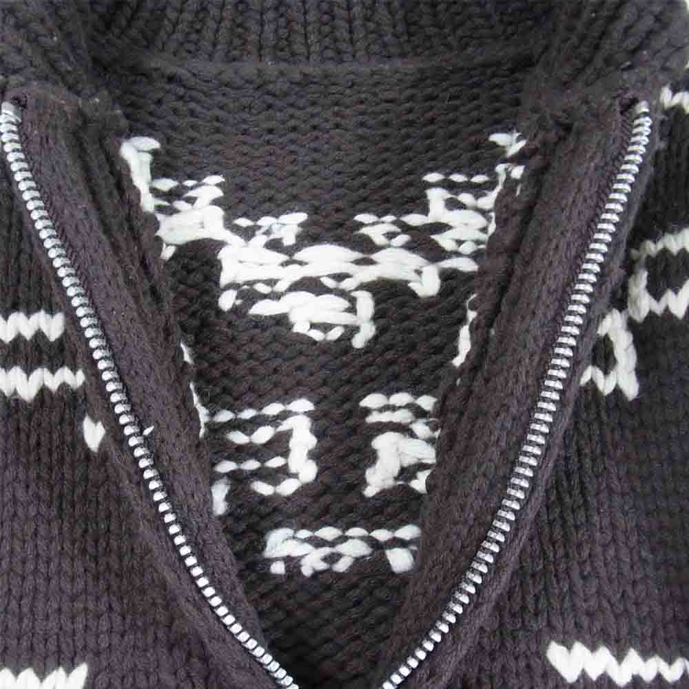 WTAPS ダブルタップス 14AW 142madt-knm04 COWICHAN SWEATER カウチン ニット ブラウン系 サイズ表記無し【中古】
