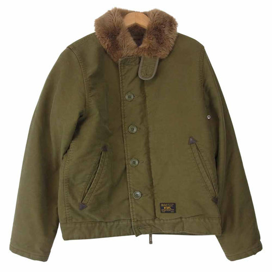 WTAPS ダブルタップス 14AW 142gwdt-jkm02  N-1 JACKET.COTTON.COAD  カーキ系 1【中古】