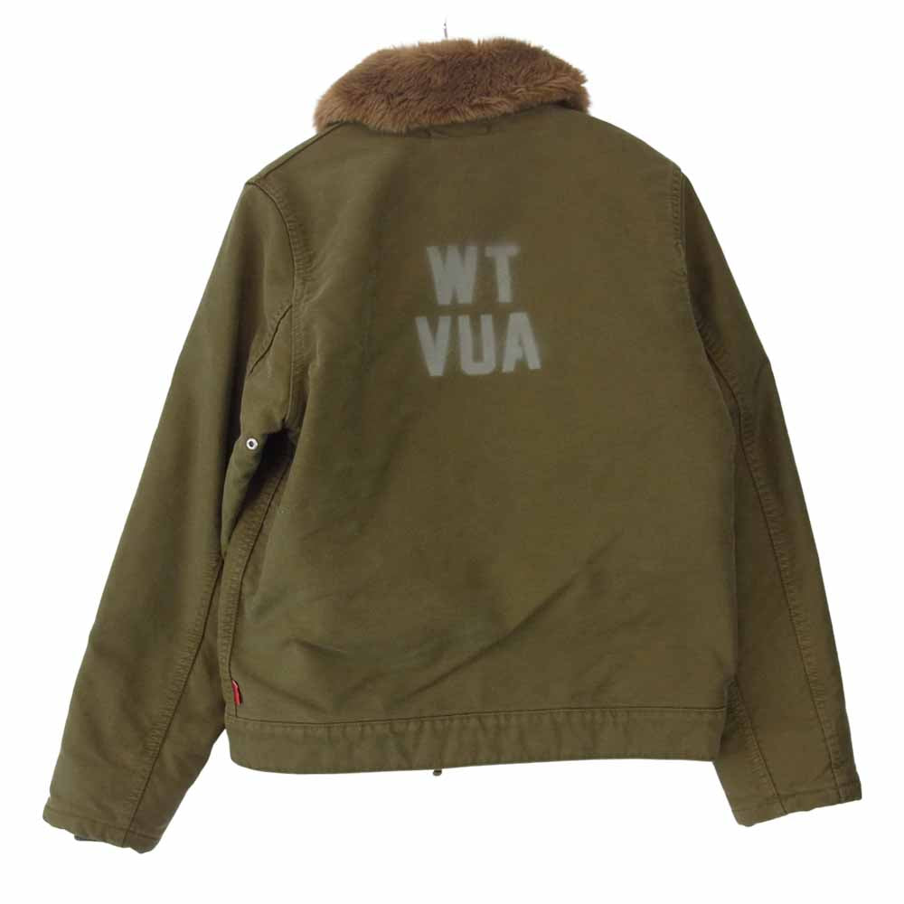 WTAPS ダブルタップス 14AW 142gwdt-jkm02  N-1 JACKET.COTTON.COAD  カーキ系 1【中古】